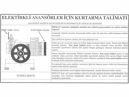 Asansör Talimat